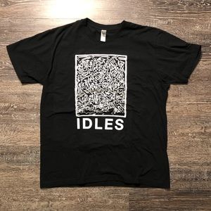 Idles Band Orlando Weeks Artwork tee shirt